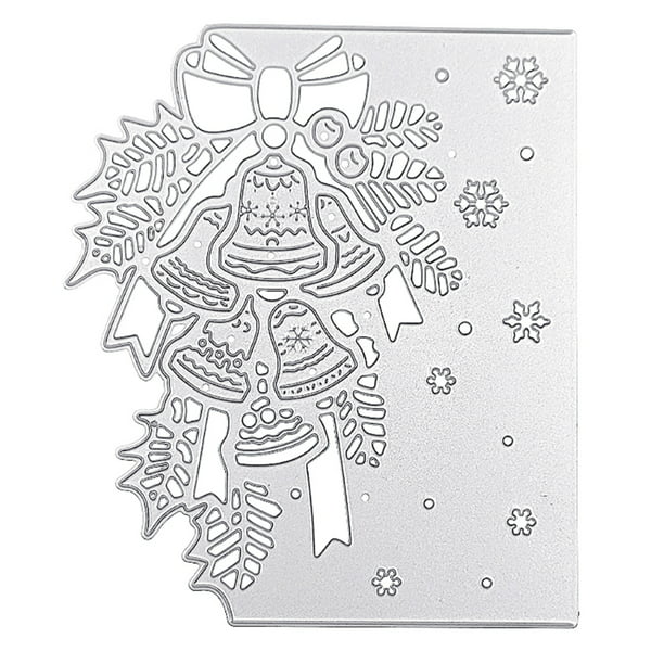 Christmas Bell Cutting Dies Stencil DIY Scrapbooking Embossing Paper Cards Craft